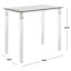 Table de bout en verre Amelie