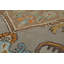 Tapis traditionnel gris rétro 10 x 13