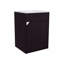 Meuble-lavabo de salle de bain avec lavabo, 1 porte-1160399015