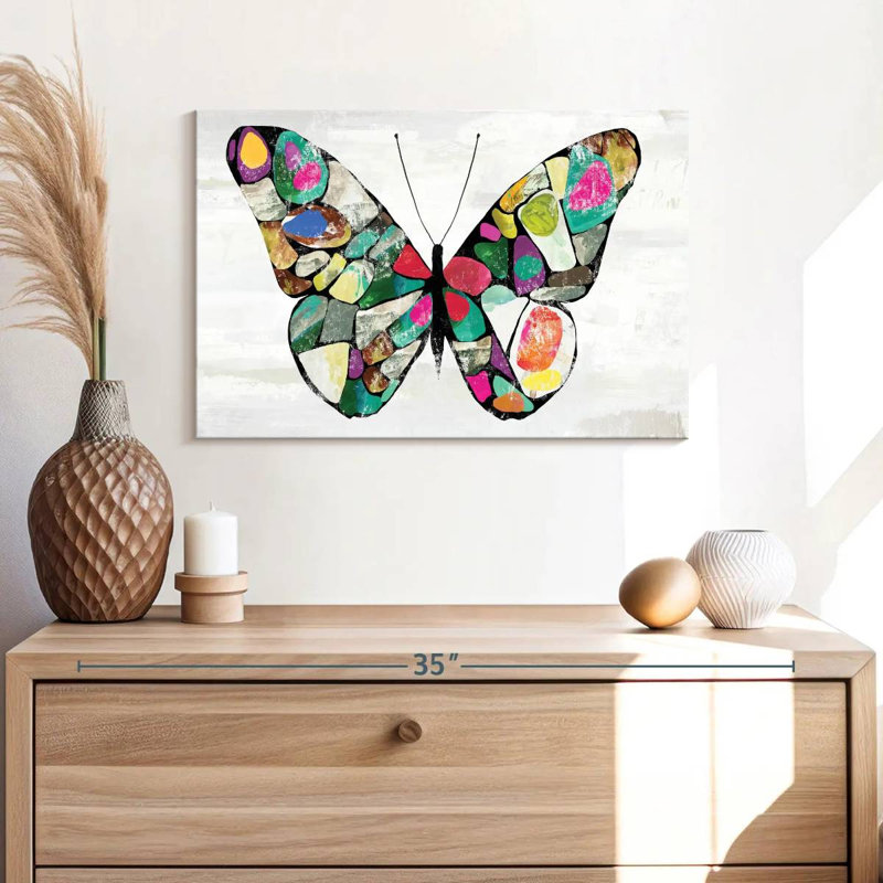 Butterfly Colors, 16" H x 24" W