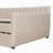 Versatile Upholstered Daybed with Pull-Out Trundle for Extra Sleeping Space-390149657