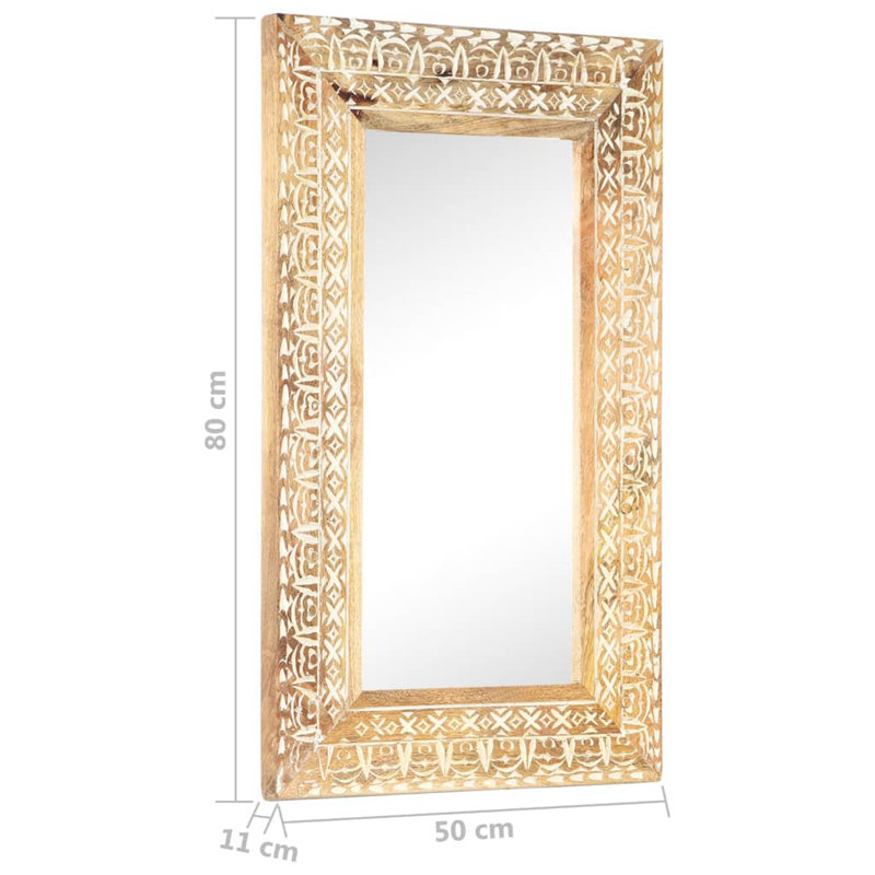 Chaput Flat Full Length Mirror, 80cm H x 50cm W