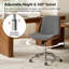 Chaise de bureau inclinable Oswina Ember-193276241