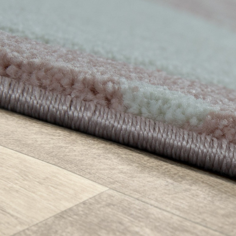 Ryanne Flatweave Pink Rug, Rectangular 160 x 230cm