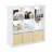 43.78'' H X 43.78'' W 9-Cube Bookcase-1298892095
