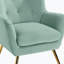 Chaise de bureau en velours-88876374