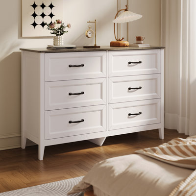 Commode double à 6 tiroirs Ahomly