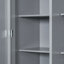 Garde-manger autoportant de 74,8 po de hauteur avec tablettes de porte-1577901159