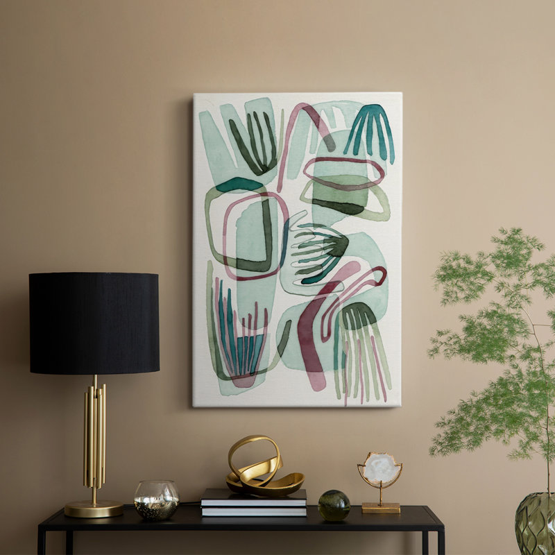 Sea Abstract II - galerie Cavas sur mesure, H 12 po x l 8 po