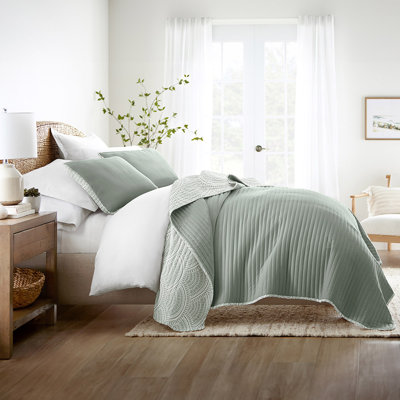 Ensemble de courtepointe en microfibre Becky Cameron
