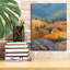 «Tuscan Fields 1» par Albena Hristova, art mural sur toile