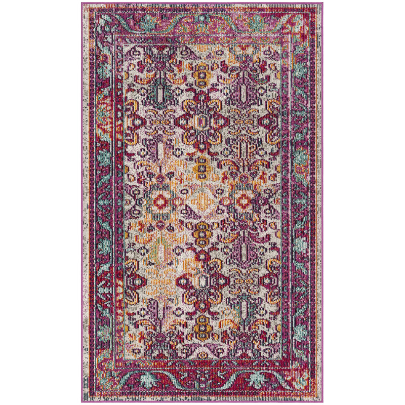Golden Oriental Hand Woven Area Rug, Rectangle 122 x 183 cm