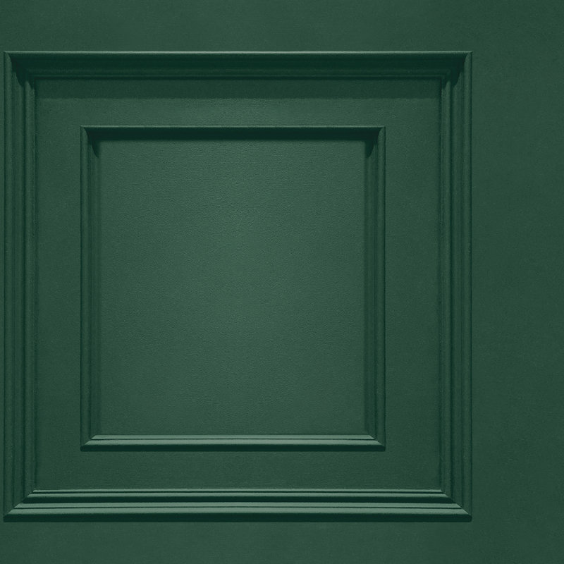 Garrity 10m x 53cm Matte Wallpaper Roll, Green