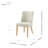 Chappell 19.5'' H Upholstered Parsons Chair-95755501-95755504