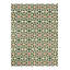 Tapis décoratif lavable à la machine à motif géométrique triangulaire vert Paris Collection Paris-278835014