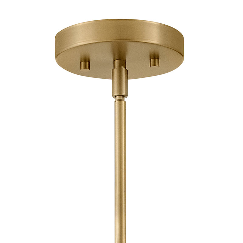 Luminaire suspendu Joss & Main Cayson, Noir, Noir
