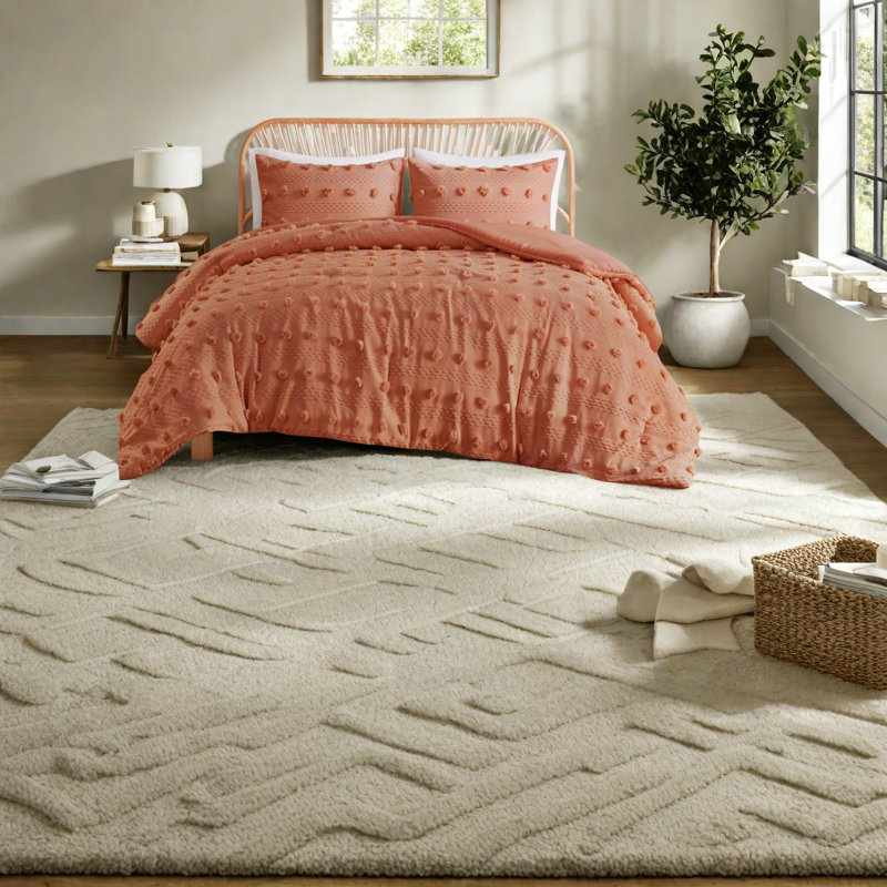Comfortable Bedding Sets, Polyester Jacquard Style For Home