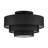 Bainbridge 4 Light Black Extra Large Semi-flush