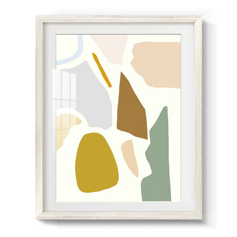 PastelSplotchesIPremiumGalleryWrappedCanvas-Framed Print, 25.5" H x 17.5" W, White