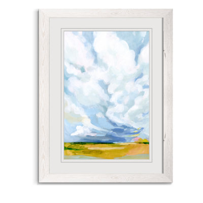 « lucid skies i »-cadre photo, impression sur toile