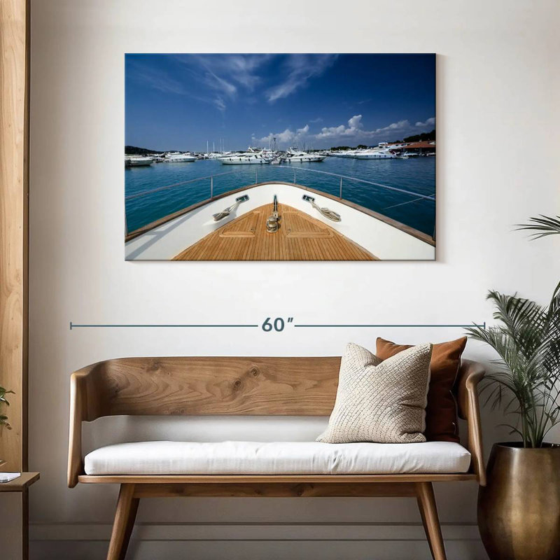 Mehar Marina Docked Yachts, 30" H x 45" W