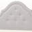 Moyd Greyish Beige Nail Head Trim Button Tufted Upholstered Twin Headboard, 25.63" H X 38.62" W X 2.09" D-1974365980
