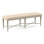 Chiseled Upholstered Bench