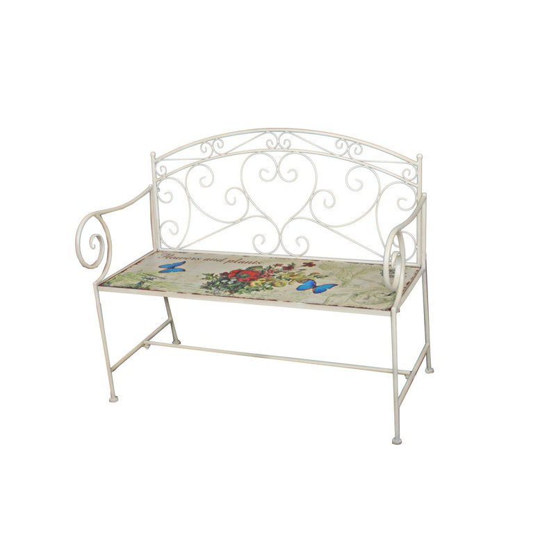 Vanda Metal Outdoor Bench