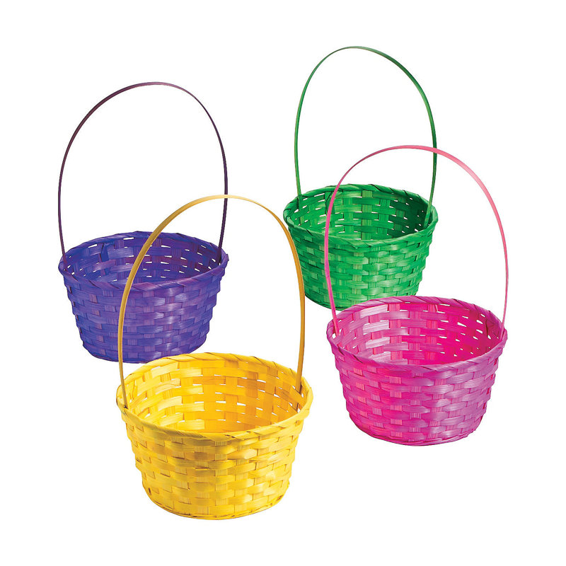 The Holiday Aisle® Bamboo Decorative Basket