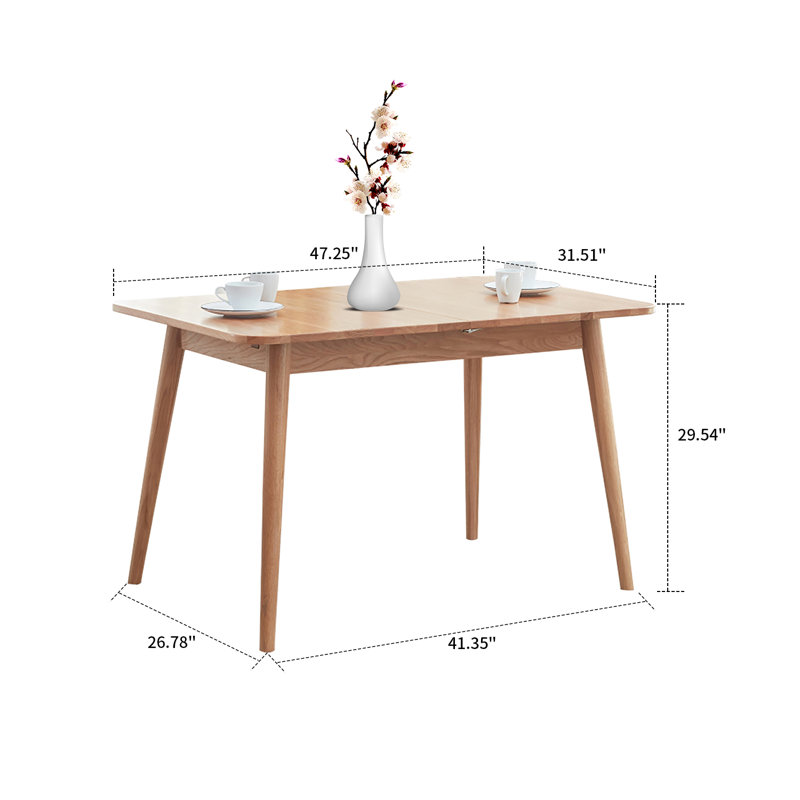 Table de salle à manger extensible Jillene