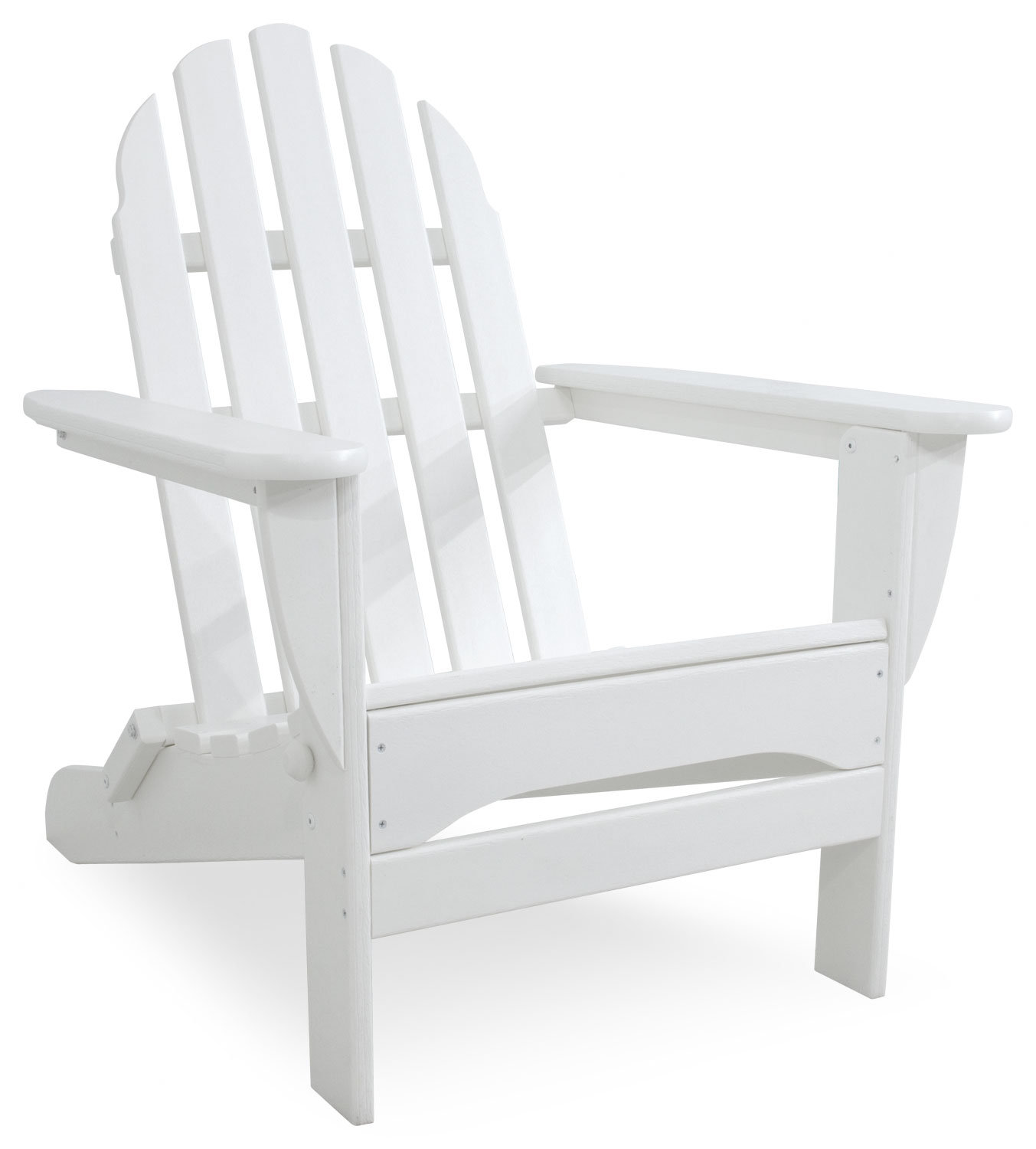 POLYWOOD® Classics Adirondack Chair, White