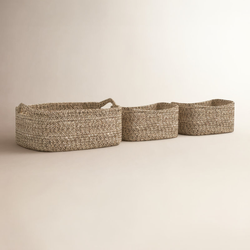 Dotted Line™ Cotton Decorative Basket