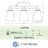 Hilerio 3 - Light Dimmable Vanity Light