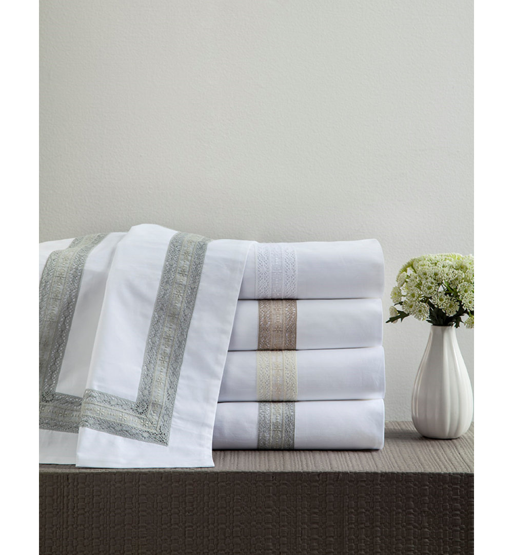 Pamela Percale Sheet Set Home Treasures Linens 