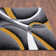 Arsenovic Power Loom Yellow/Grey Indoor Rug