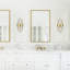 Ensemble de 2 appliques en verre Madisonburg