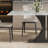 Luxury Microlite Rectangular Dining Table Sets-104572389