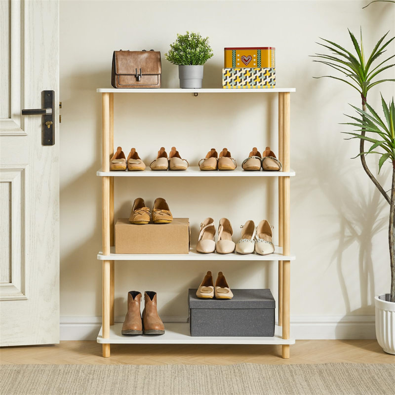 Aryssa 80cm W Standard Bookcase, (4 Shelves) 108cm H x 80cm W x 30cm D