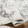Imauri Light Silver Machine Washable Area Rug