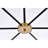 Caisha 6 - Light Dimmable Sputnik Modern Linear Chandelier-71050012-71050014