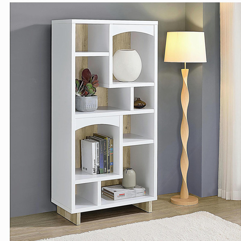 Bibliothèque 65 pouces à 8 tablettes