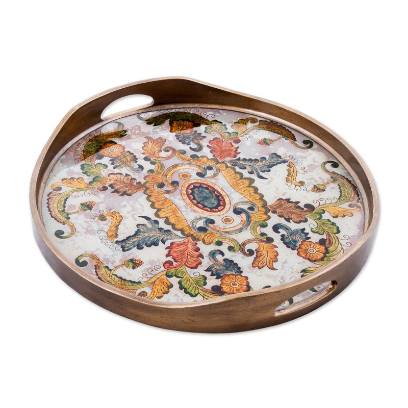 Glass Decorative Tray