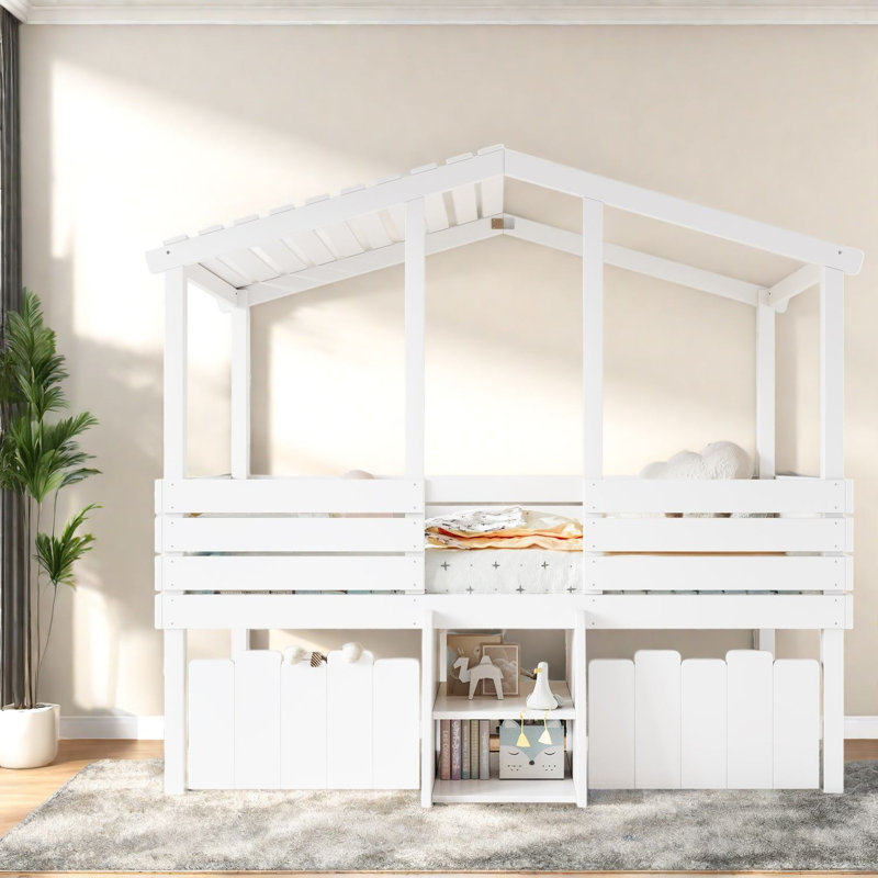 Lit mezzanine avec rangement House