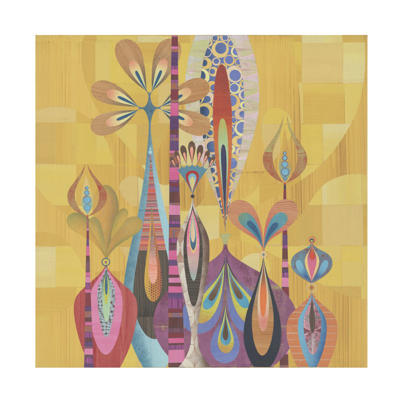 Art mural sur toile tendue - Rex Ray 'pleopcaliser', décoration murale pour le salon, la chambre à coucher ou le bureau - 18 x 18