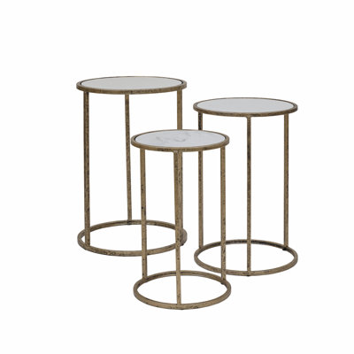 Marble Frame Nesting Tables