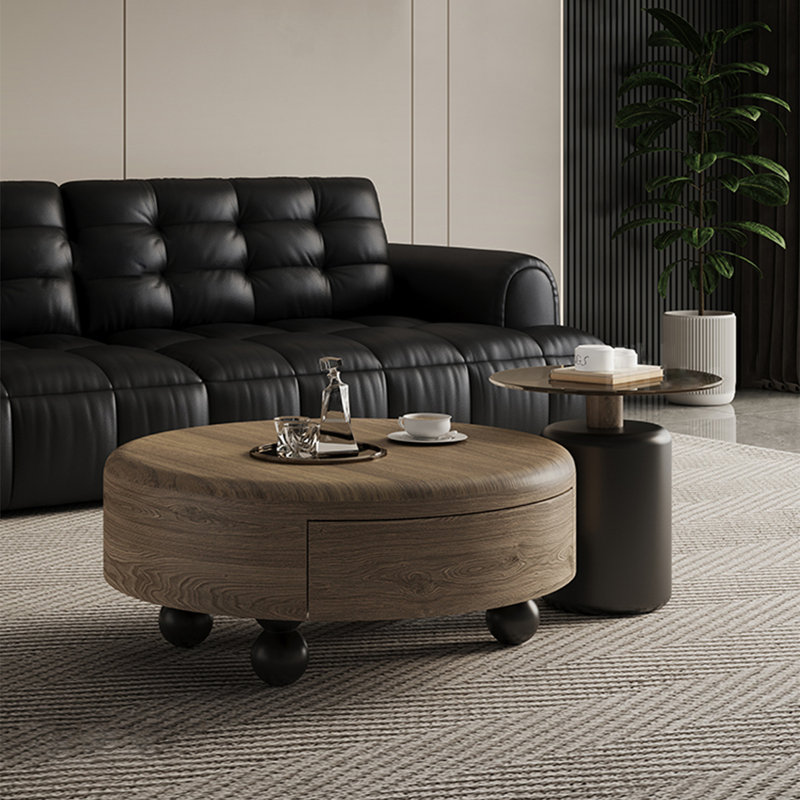 Ensemble de tables basses rondes