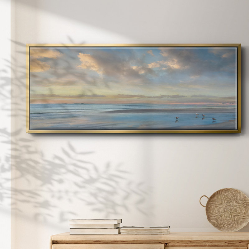 Toile encadrée «Perfect View Malibu», H 20 po x l 50 po