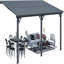 Pergola d'extérieur à hauteur ajustable pour terrasse-126171761