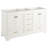 Quen 60" Freestanding Double Basin Vanity Set with Cabinet, Vanity Topss-101229812-101645029-101645028
