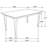 Gianna Cappuccino 5-Piece Rectangular Dining Set